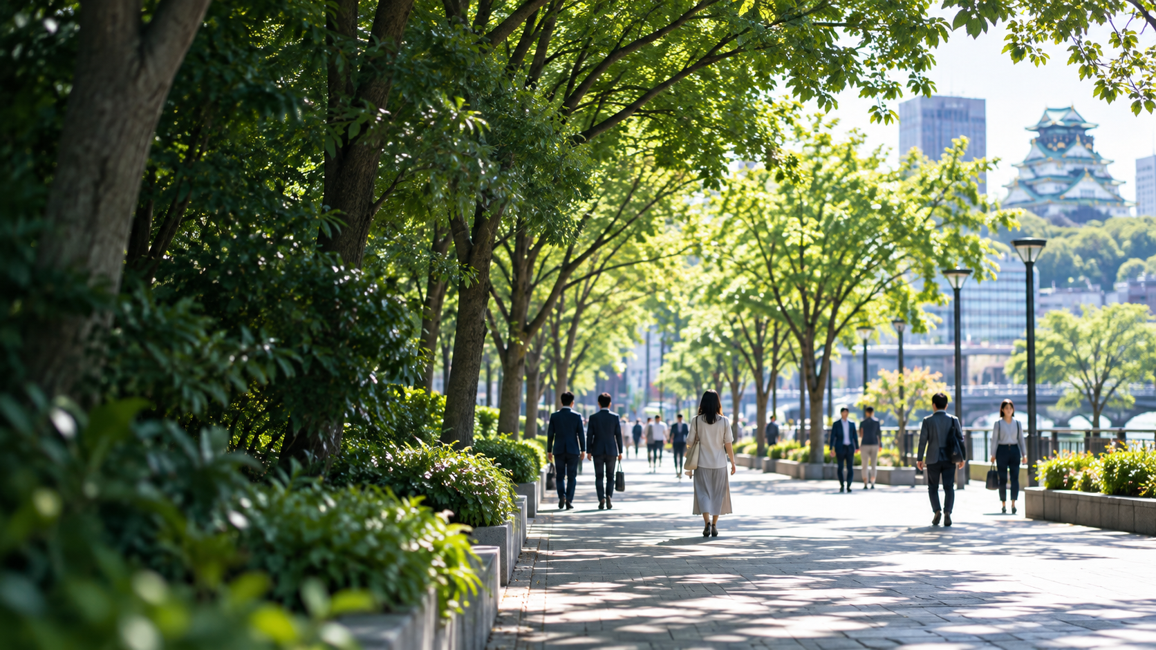 地域の学びを表す街のイメージ