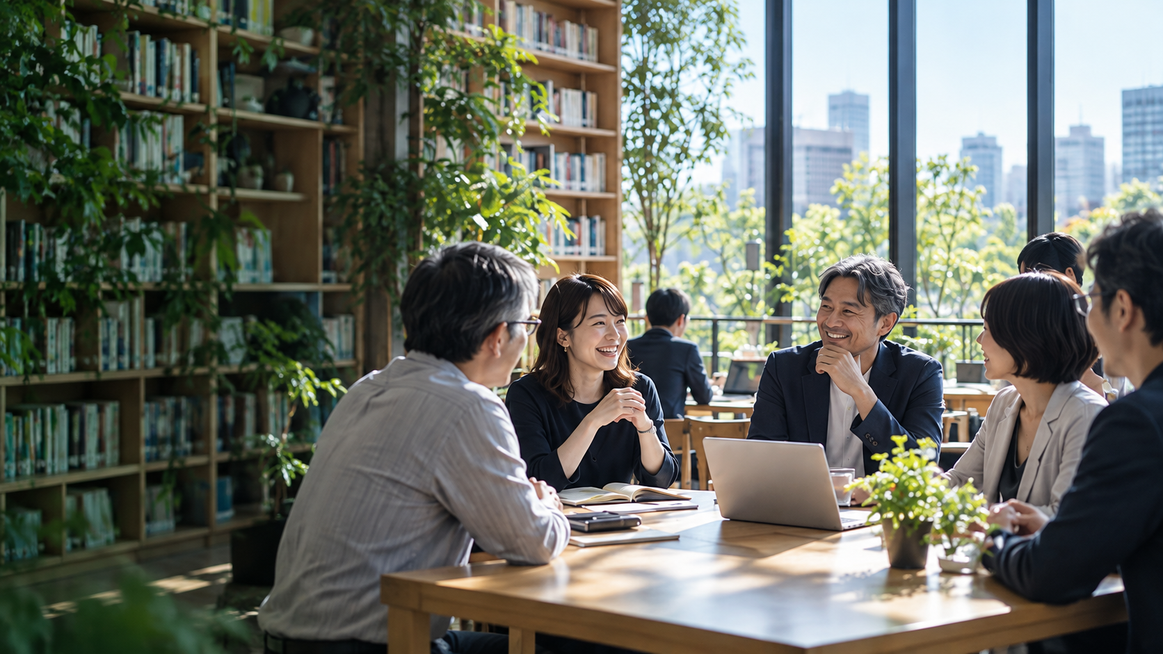 交流する場のイメージ